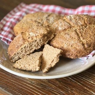 Cardamom Scones made with fresh milled flour